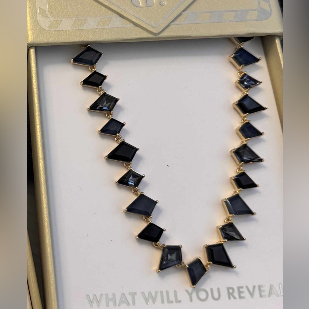 Bomb Party Holiday Jewel Candy necklace Iced to Perfection gold plating